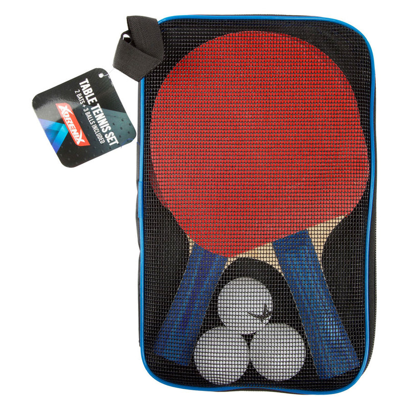 Afbeelding laden in galerijviewer, Toi-toys toi toys tafeltennisset 2x batje en 3x bal in tas

