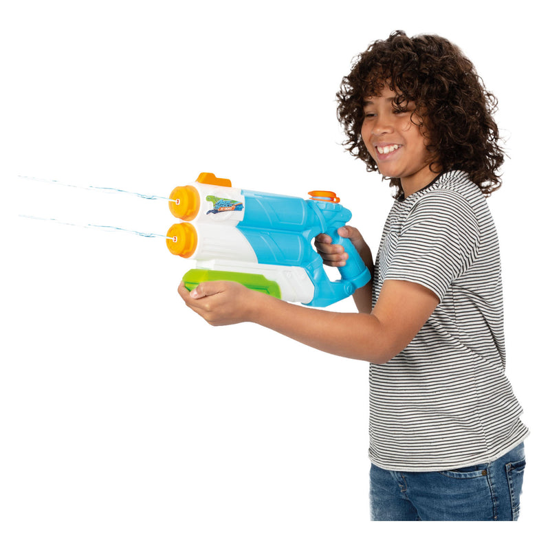 Afbeelding laden in galerijviewer, Toi-toys toi toys splash waterpistool aqua shock x100 1080ml
