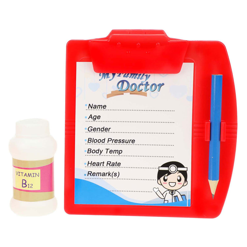 Afbeelding laden in galerijviewer, Toi-toys doktersset met stethoscoop in koffer, 8dlg.
