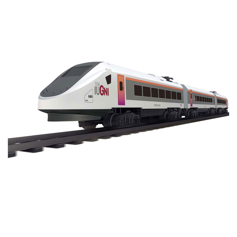 Afbeelding laden in galerijviewer, Toi-toys treinset elektrische high speed rails, 15dlg.
