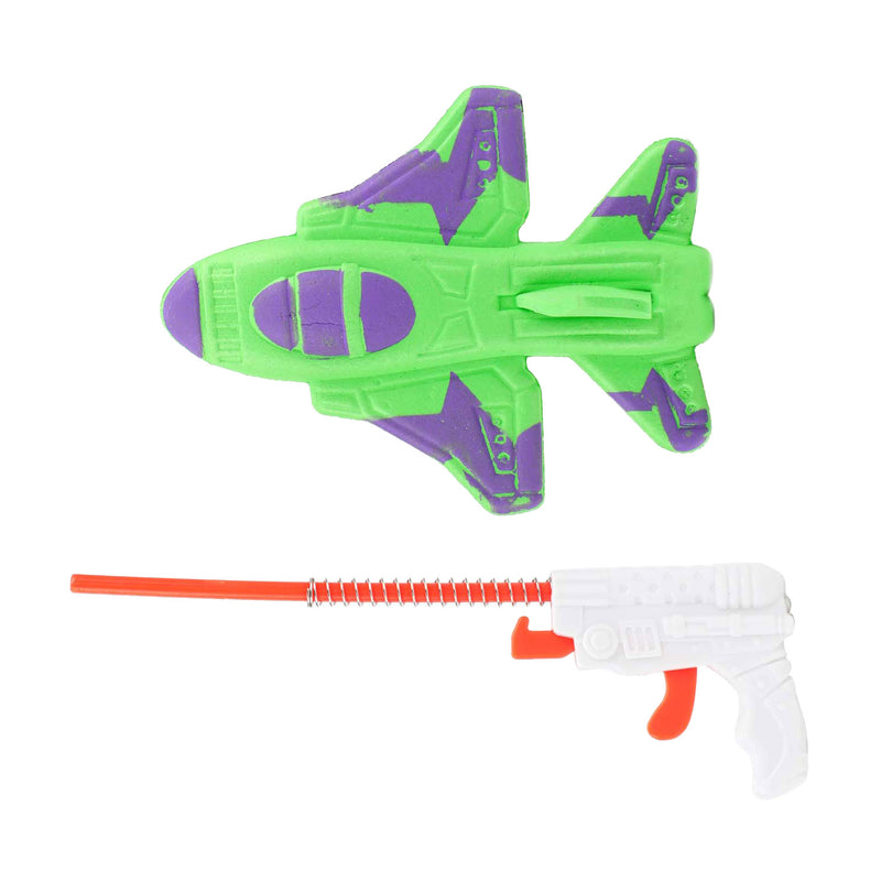 Afbeelding laden in galerijviewer, Toi-toys toi toys air afschietvliegtuigje foam op kaart
