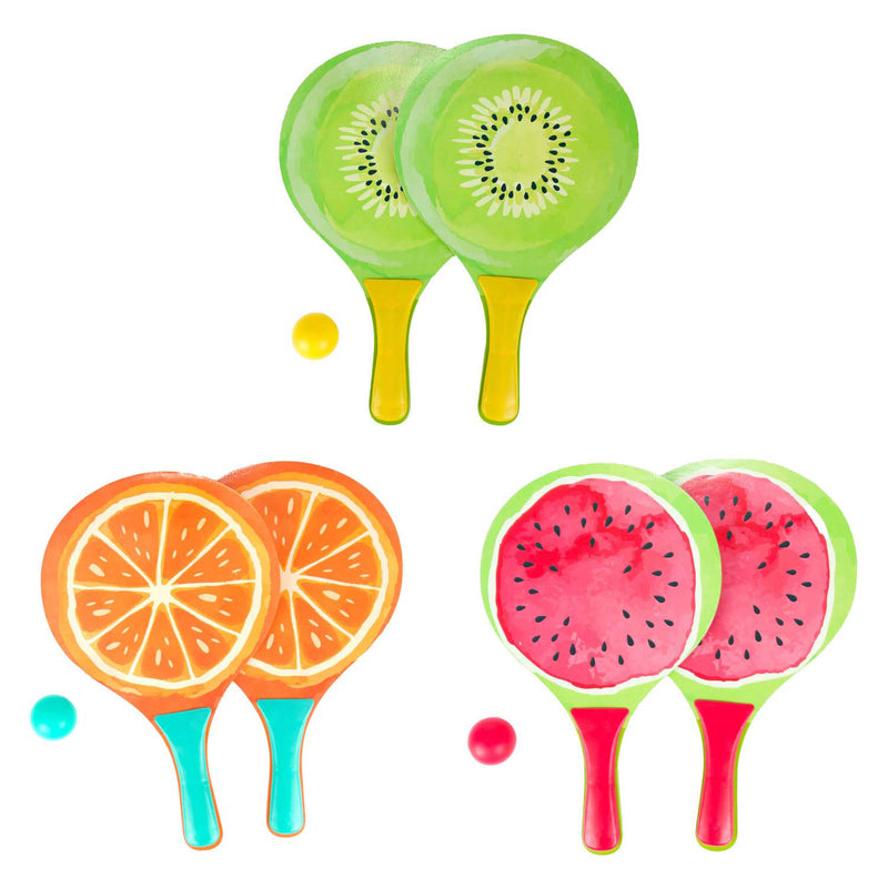 Afbeelding laden in galerijviewer, Toi-toys strand tennisset fruit, 3dlg.
