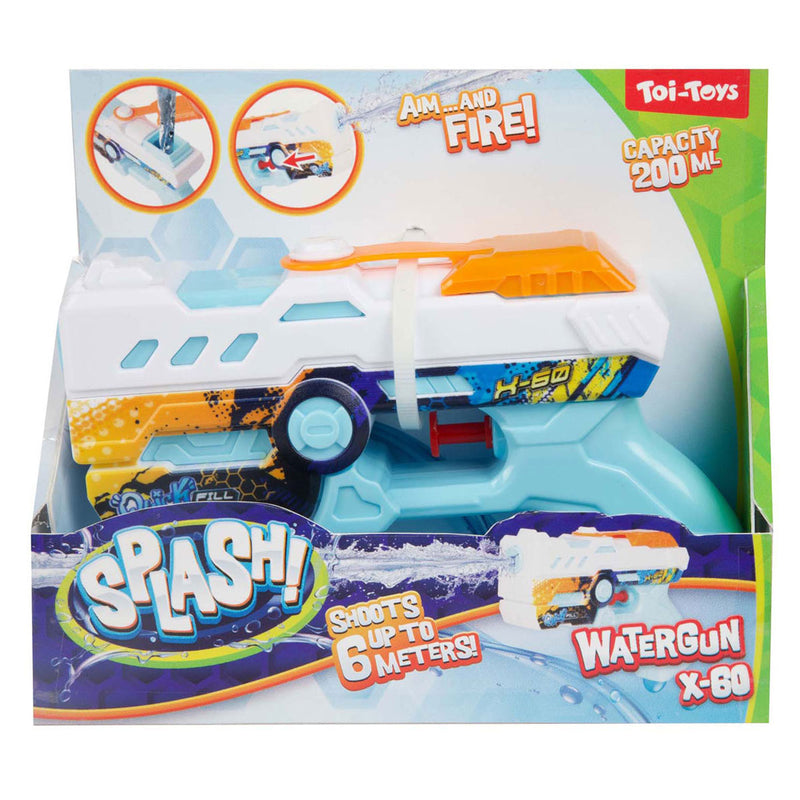 Afbeelding laden in galerijviewer, Toi-toys toi toys splash waterpistool quick fill x60 3 assorti
