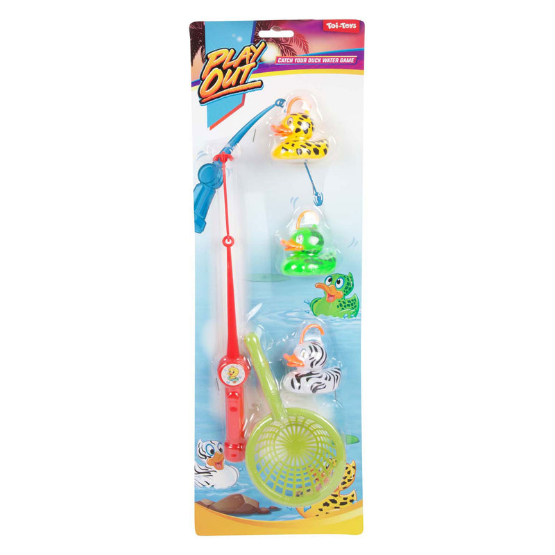 Afbeelding laden in galerijviewer, Toi-toys play out visspel vang de eend met hengel en net
