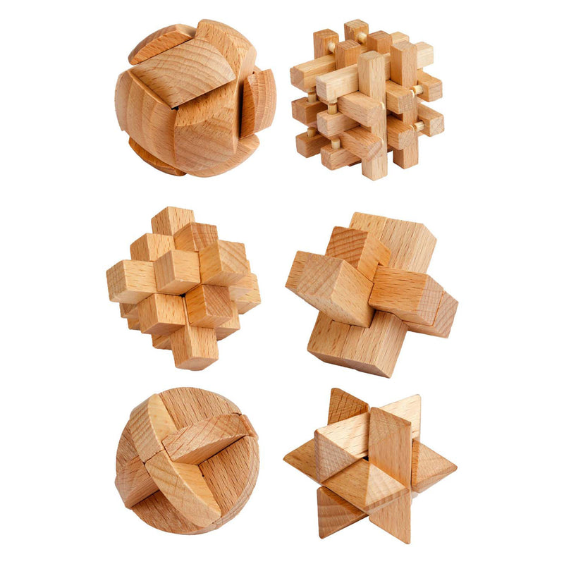 Afbeelding laden in galerijviewer, Toi-toys houten breinpuzzel
