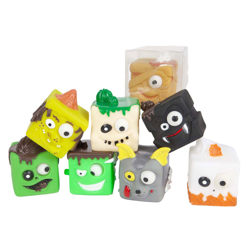 Afbeelding laden in galerijviewer, Toi-toys fun knijpkubusmonster puiloog, 5cm
