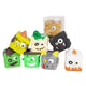Toi-toys fun knijpkubusmonster puiloog, 5cm