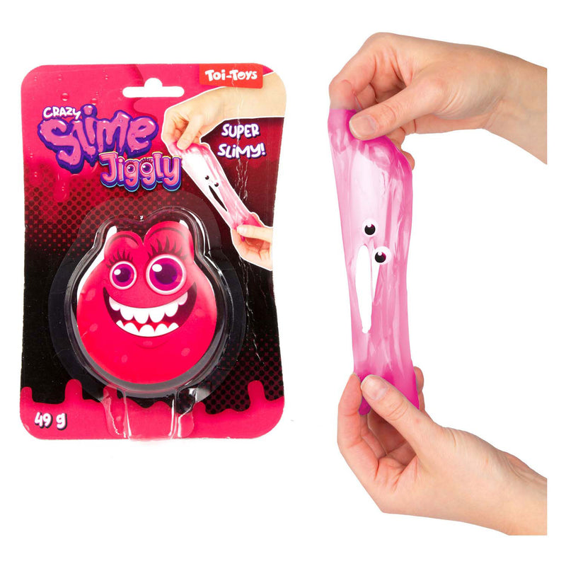 Afbeelding laden in galerijviewer, Toi-toys toi toys crazy slime slijm monster unikleur met oogjes
