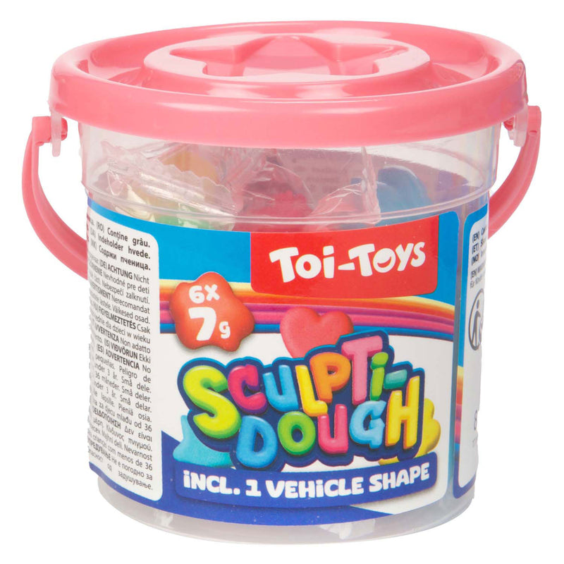 Afbeelding laden in galerijviewer, Toi-toys toi toys sculptidough kleiset in emmer
