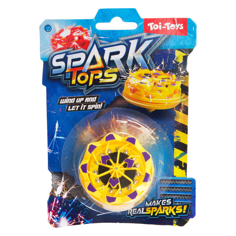 Afbeelding laden in galerijviewer, Toi-toys fun opwindtol sparks met vuursteen 4ass
