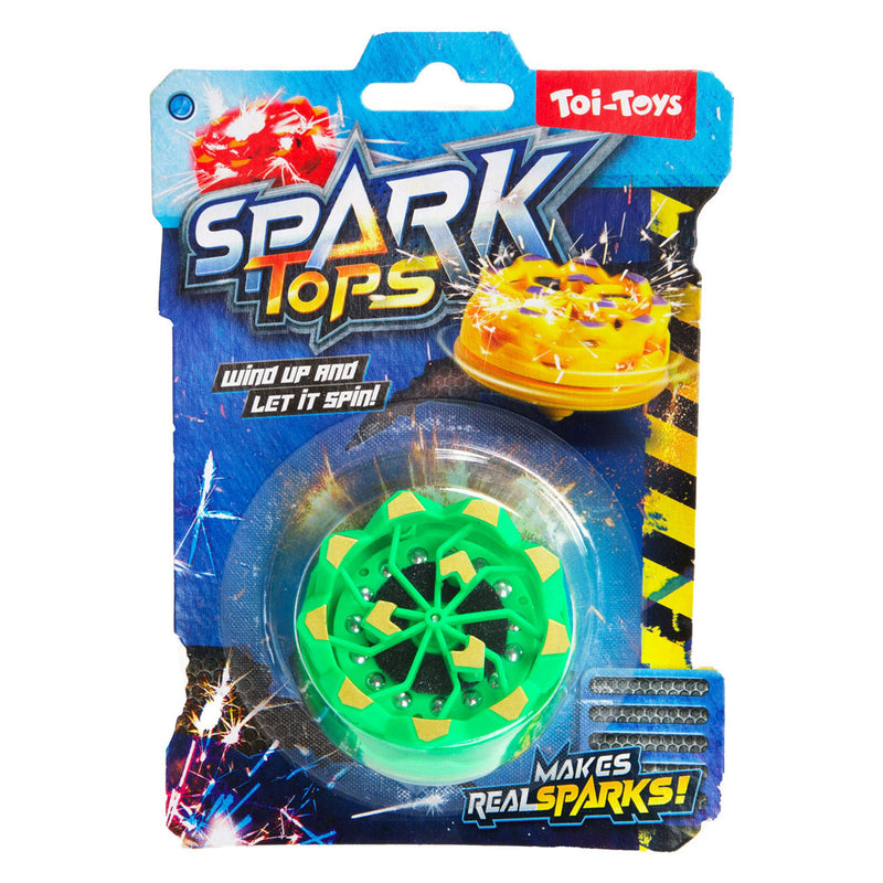 Afbeelding laden in galerijviewer, Toi-toys fun opwindtol sparks met vuursteen 4ass
