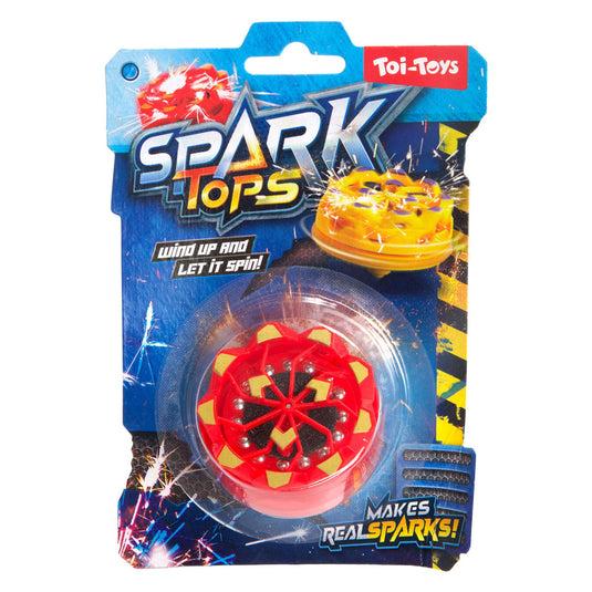 Toi-toys fun opwindtol sparks met vuursteen 4ass