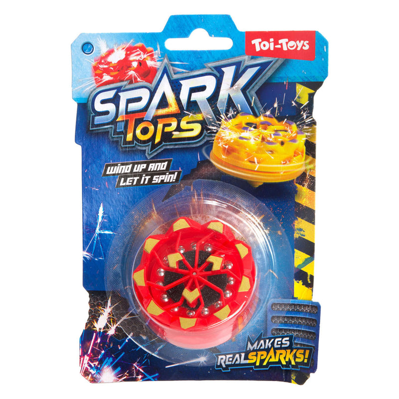 Afbeelding laden in galerijviewer, Toi-toys fun opwindtol sparks met vuursteen 4ass
