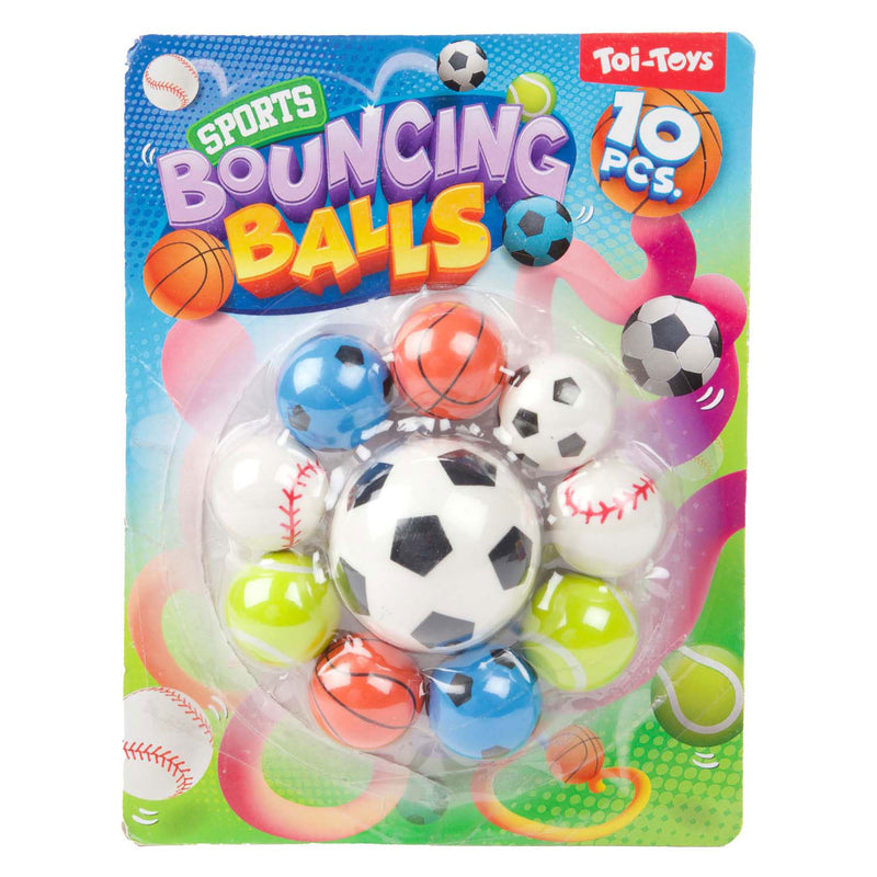 Afbeelding laden in galerijviewer, Toi-toys fun stuiterballen, 10st.
