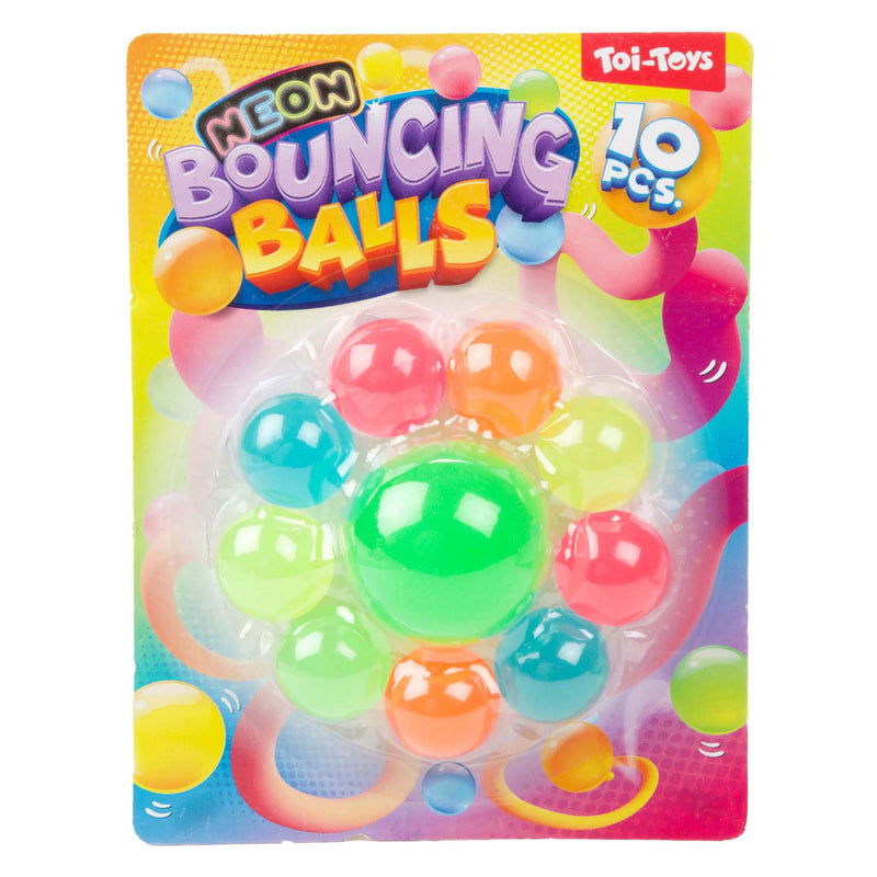 Afbeelding laden in galerijviewer, Toi-toys fun stuiterballen, 10st.
