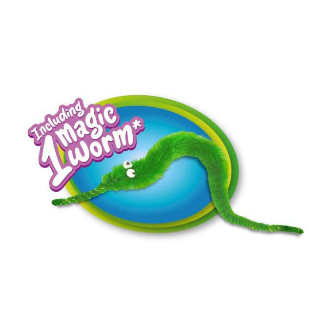 Afbeelding laden in galerijviewer, Toi-toys magische worm 15cm met mini wormpjes 30gr
