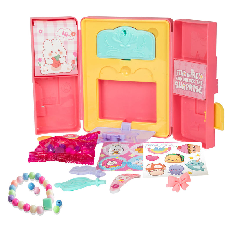 Afbeelding laden in galerijviewer, Toi-toys so kawaii verrassingskasteel ketting en kralen - 10dlg.
