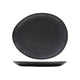Svenska living dinerbord ovaal manhattan 28,2x24cm doos a 6 stuks antraciet