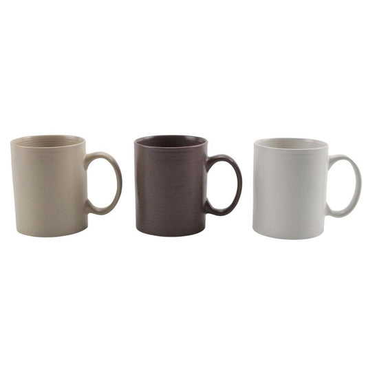 Imperial kitchen koffiemok ø8.2x9.8cm aarde tint 320ml doos a 6 stuks