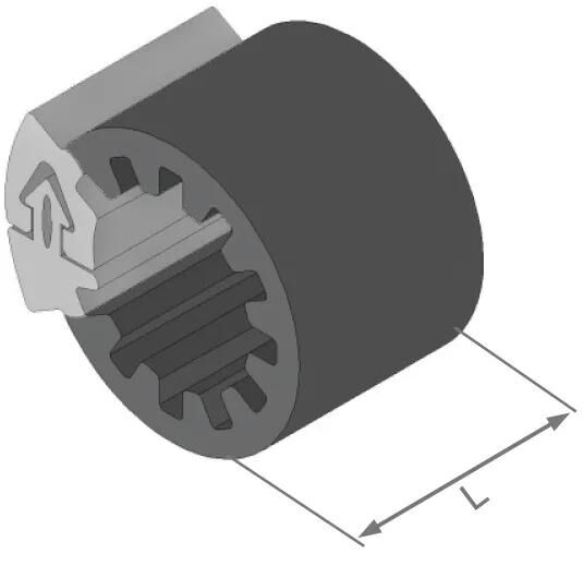 Afbeelding laden in galerijviewer, Herth+buss speciale bevestiging clipfixbasic clipfix spacer h+b inner-d=5.2mm,l=30mm
