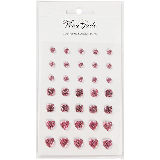 Https: www.cchobby.nl strasstenen-rond-vierkant-hart-afm-6-8-10-mm-roze-35-stuk-1-doos