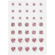 Https: www.cchobby.nl strasstenen-rond-vierkant-hart-afm-6-8-10-mm-roze-35-stuk-1-doos