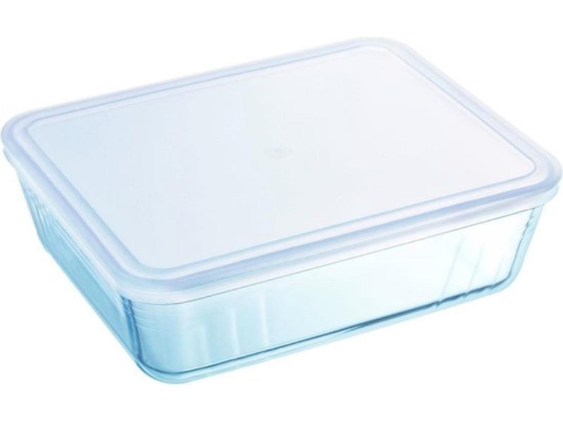 Afbeelding laden in galerijviewer, Pyrex cooking storage all in one - met deksel - borosilicaatglas - 25 x 20 cm - 2.6 l
