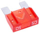 Dresselhaus zekering bananenstekker maxi flat fuse maxi 50a 1 piece red