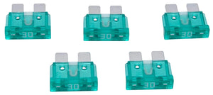 Dresselhaus zekering platte stekker flat fuse 30a according to sae-standard