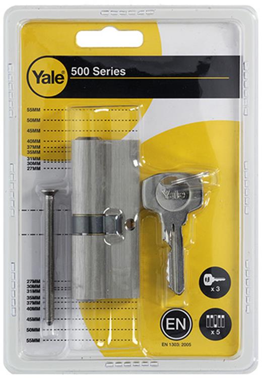 Afbeelding laden in galerijviewer, Yale 1006536 - profielcilinder 500 mv 75mm(35 40) | 5 stuks
