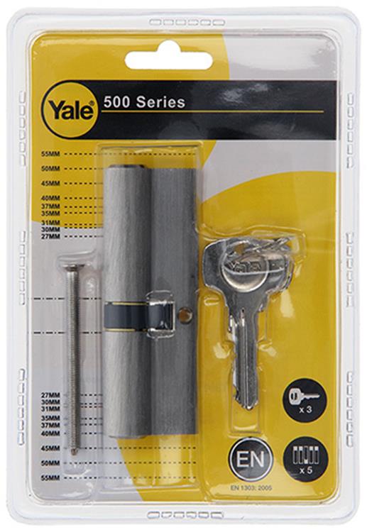 Afbeelding laden in galerijviewer, Yale 1006540 - profielcilinder 500 mv 90mm(40 50) | 5 stuks
