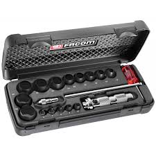 Facom set standaard pakkingssnijders 3-30mm