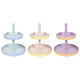 Etagere 2-tone metaal 2-laags ø20xh23cm 3 assorti