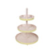 Etagere metaal 3-laags ã˜25xh35cm