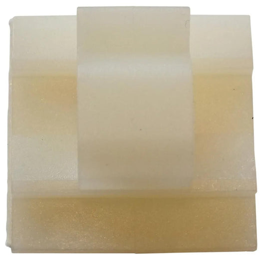 Hella kabelclip adhesive plate clip white 102 mm