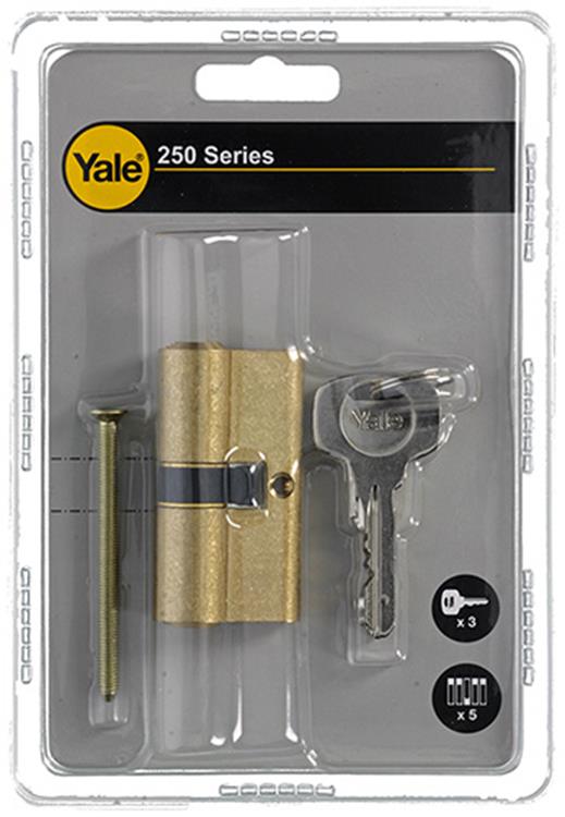 Afbeelding laden in galerijviewer, Yale 1006527 - profielcilinder 0250 mp 60mm(30 30) | 5 stuks
