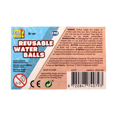 Afbeelding laden in galerijviewer, Jono Toys Hervulbare Waterballen, 6st.
