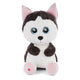 Nici glubschis pluchen knuffel husky barkley, 45cm