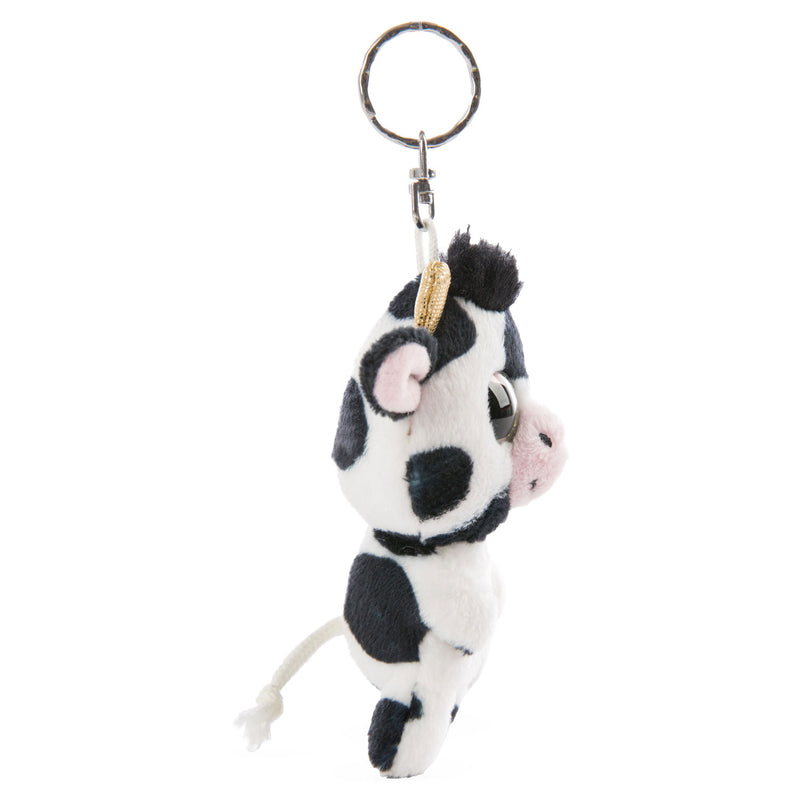Afbeelding laden in galerijviewer, Nici Glubschis Pluchen Sleutelhanger Koe, 9cm
