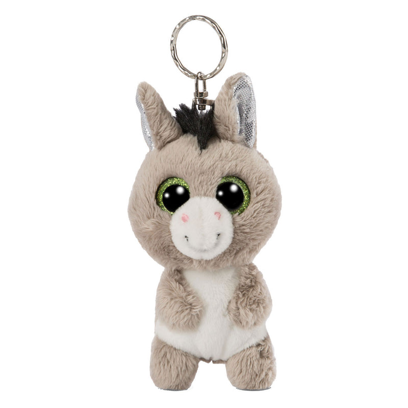 Afbeelding laden in galerijviewer, Nici Glubschis Pluchen Sleutelhanger Ezel Donki, 9cm
