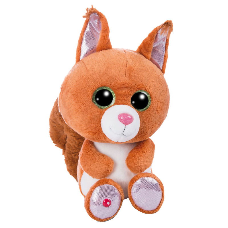 Afbeelding laden in galerijviewer, Nici Glubschis Pluchen Knuffel Eekhoorn Squibble, 15cm
