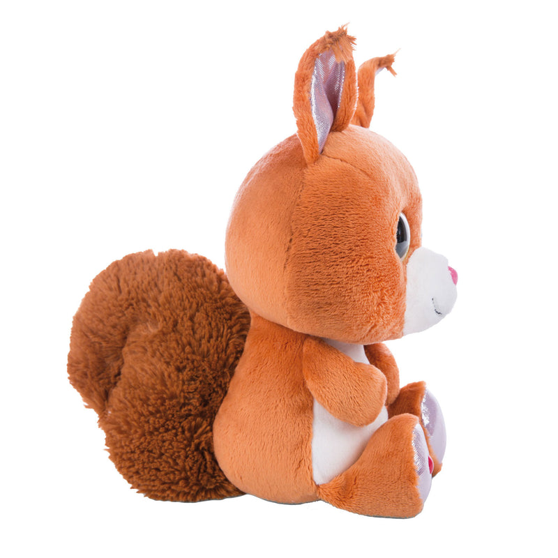 Afbeelding laden in galerijviewer, Nici Glubschis Pluchen Knuffel Eekhoorn Squibble, 15cm
