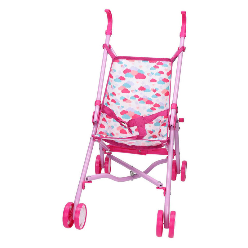 Afbeelding laden in galerijviewer, Jono toys poppenbuggy wolken - roze

