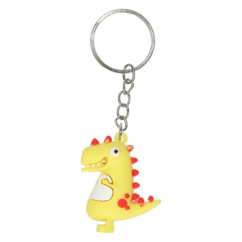 Afbeelding laden in galerijviewer, Sleutelhanger dino kleur
