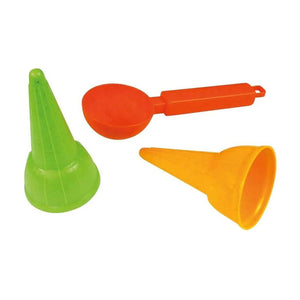 Jono toys lena eco zandbak ijsset, 3dlg