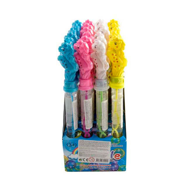 Afbeelding laden in galerijviewer, Jono toys uitdeel bellenblaas paardjes 50ml, 24st.
