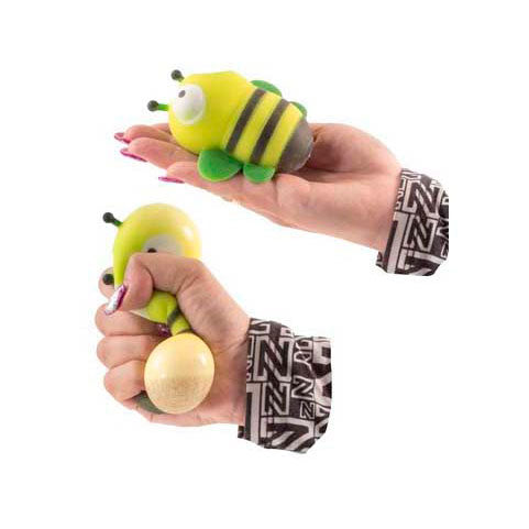 Afbeelding laden in galerijviewer, Jono toys squeeze funny bijtje anti-stress knijpfiguur, 9cm
