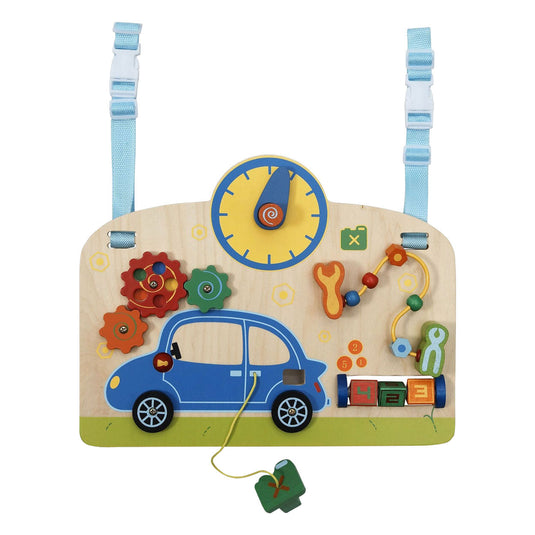 Primi passi - houten activiteiten bord garage