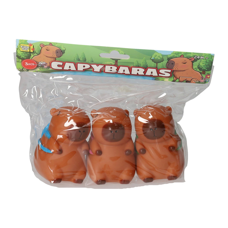 Afbeelding laden in galerijviewer, Jono toys capibara baddieren - 3st
