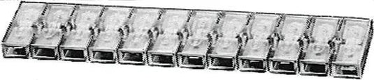 Hella steckgehäuse socket,12-pin 142x42x7.0mm 10pcs.